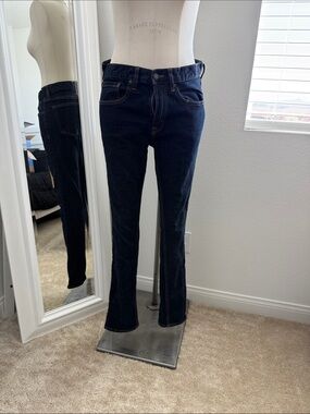 Old Navy Dark Blue Bootcut Jeans